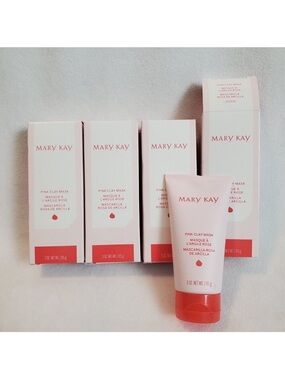Mary Kay Pink Clay Mask — new in box, lot of 4